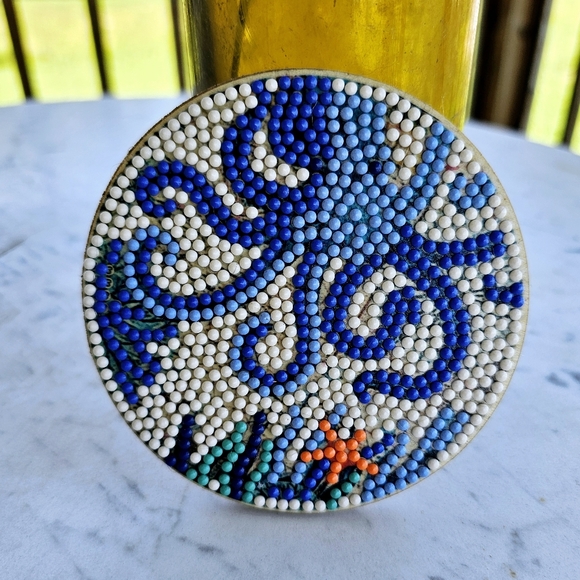 Blue Octopus Coaster Handmade Ocean Sea Life - Picture 5 of 5